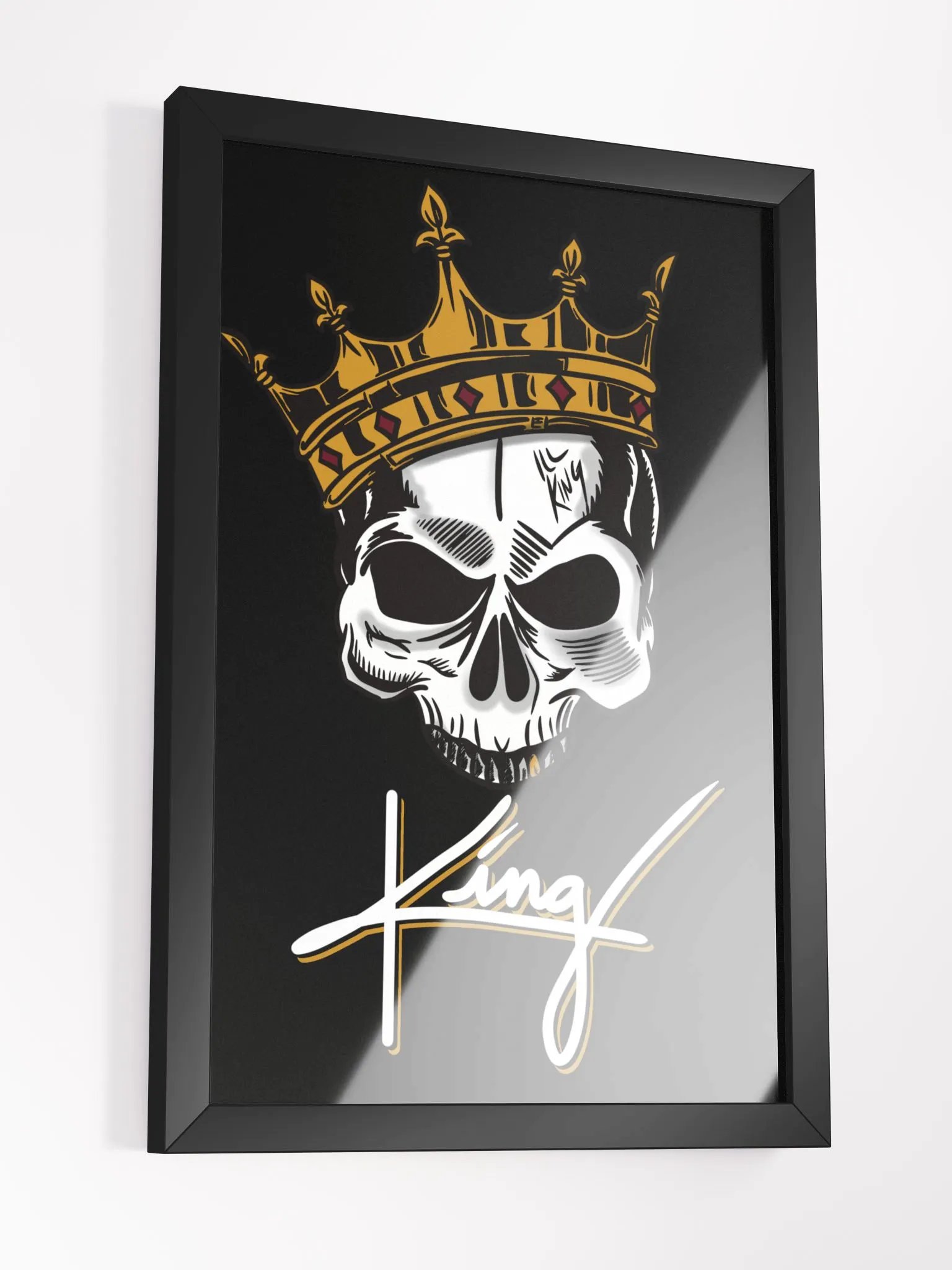 Framed King Poster (Black) product image (3)