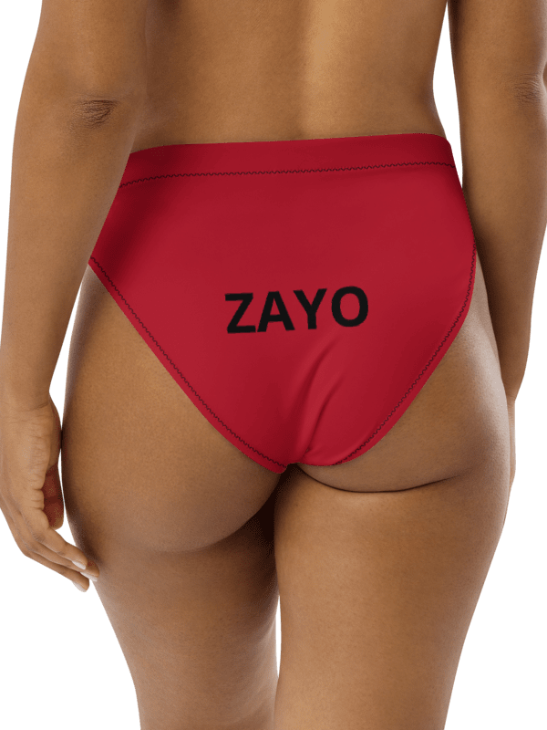 Vibrant Red 'ZAYO' All-Over Bikini Bottoms product image (6)