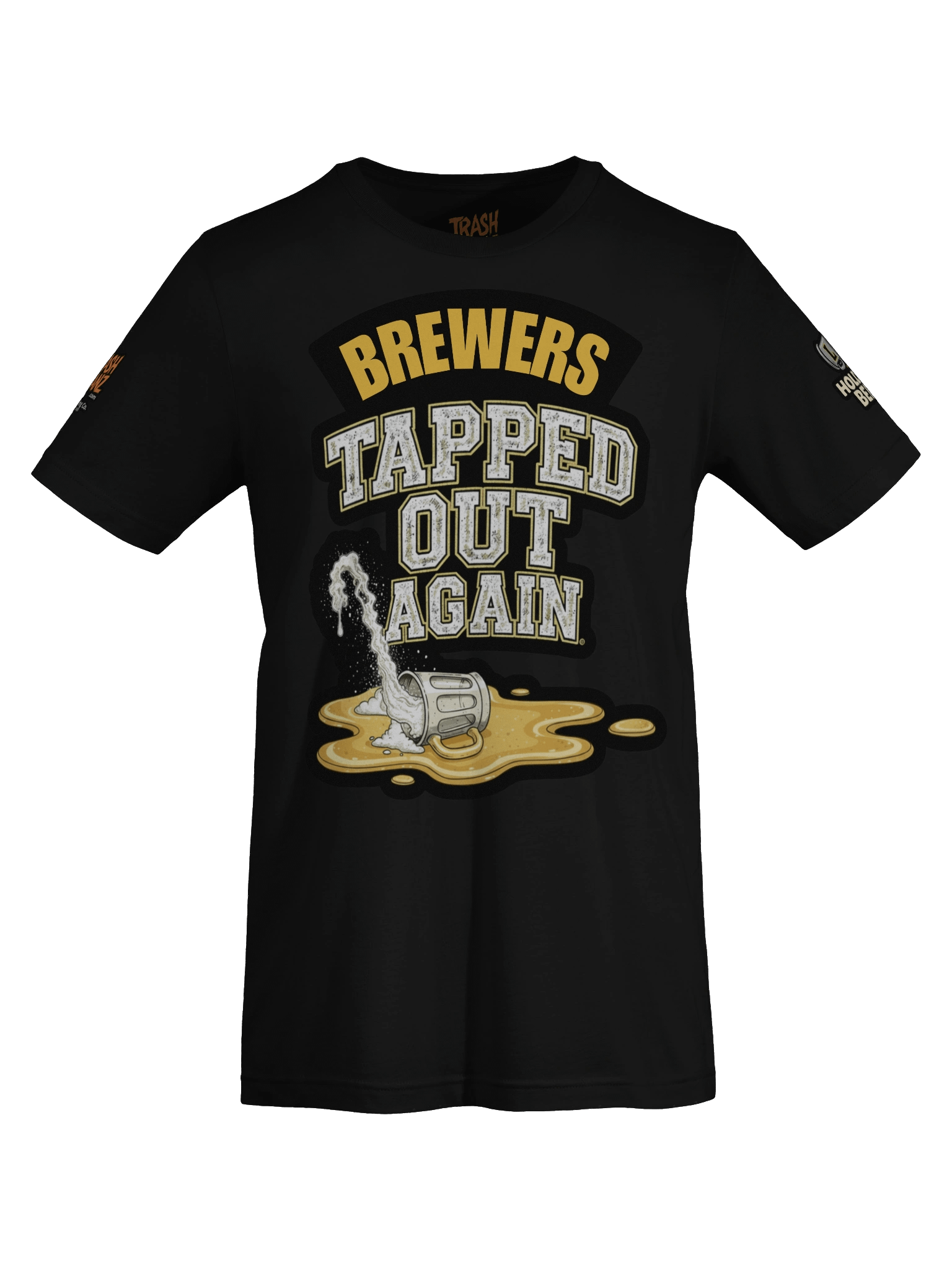 Tapped Out Again – Brewers Tee | MLB Rivals Locker product image (25)