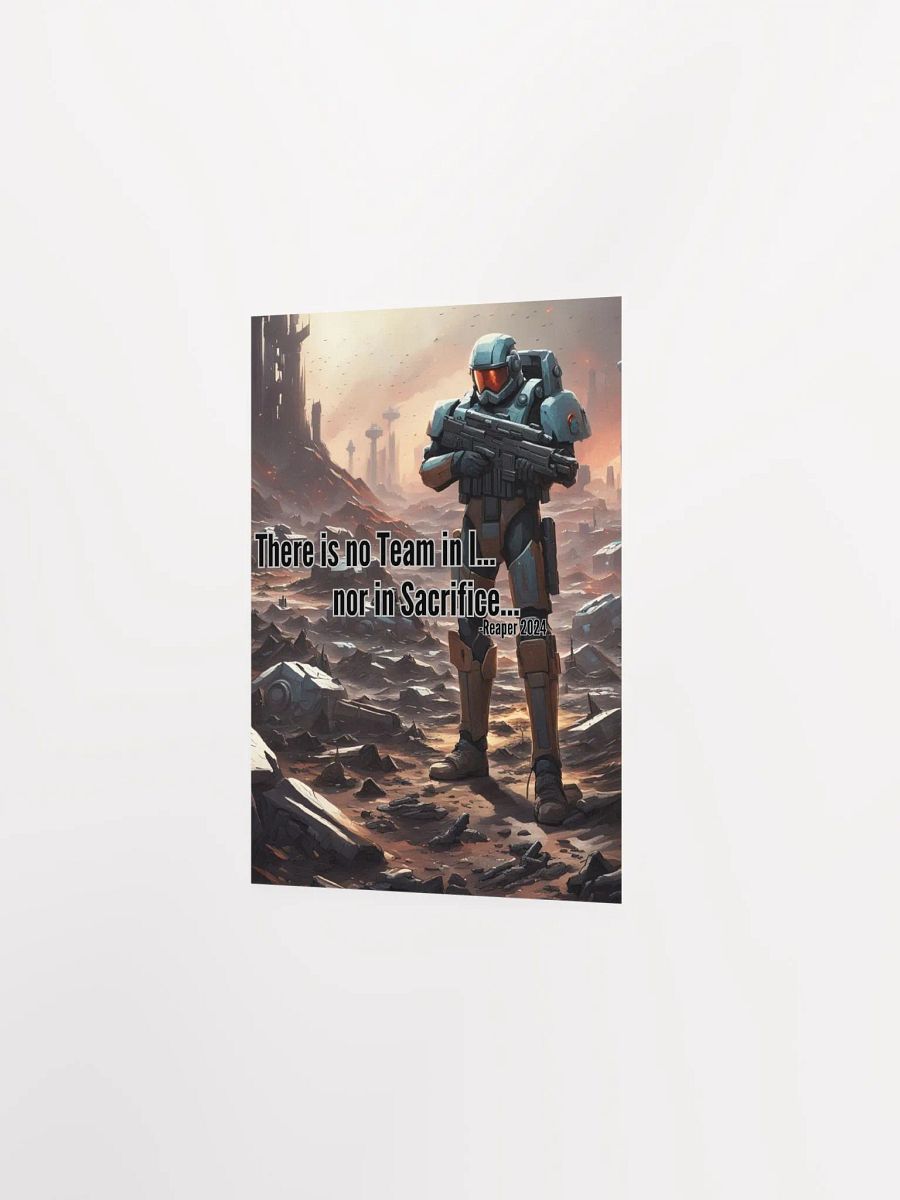 There is no Team in I... The Poster product image (18)