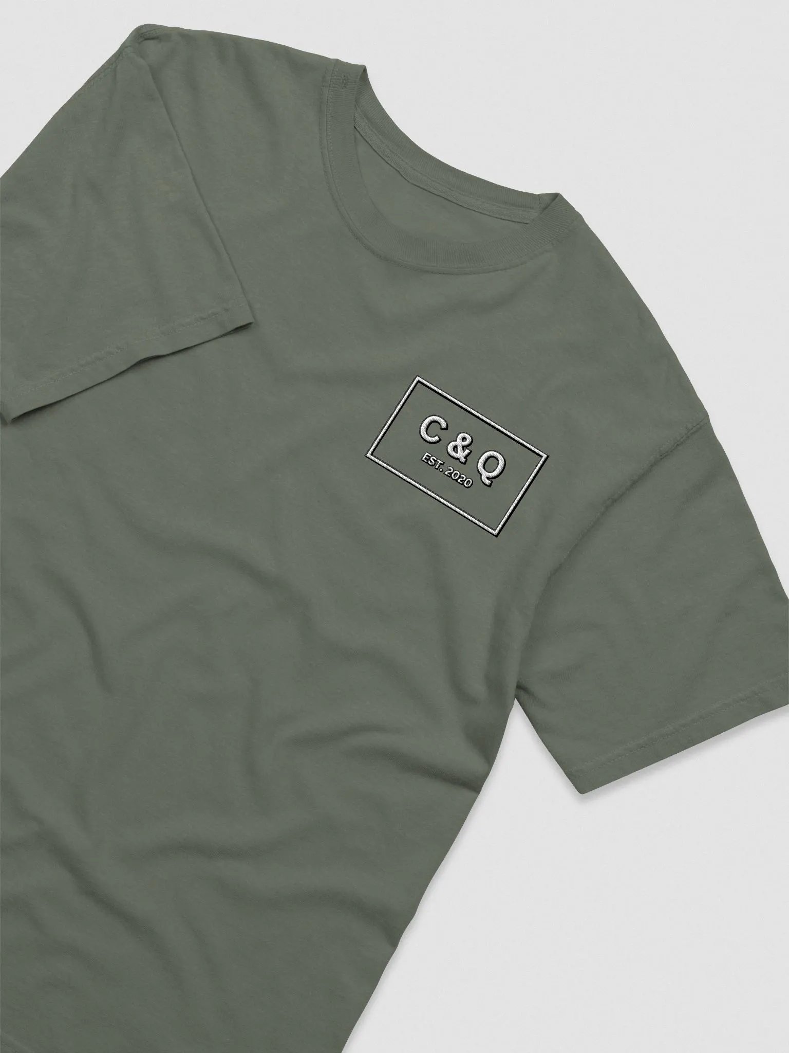 C&Q Oversized Boxed Embroidered Tee product image (3)