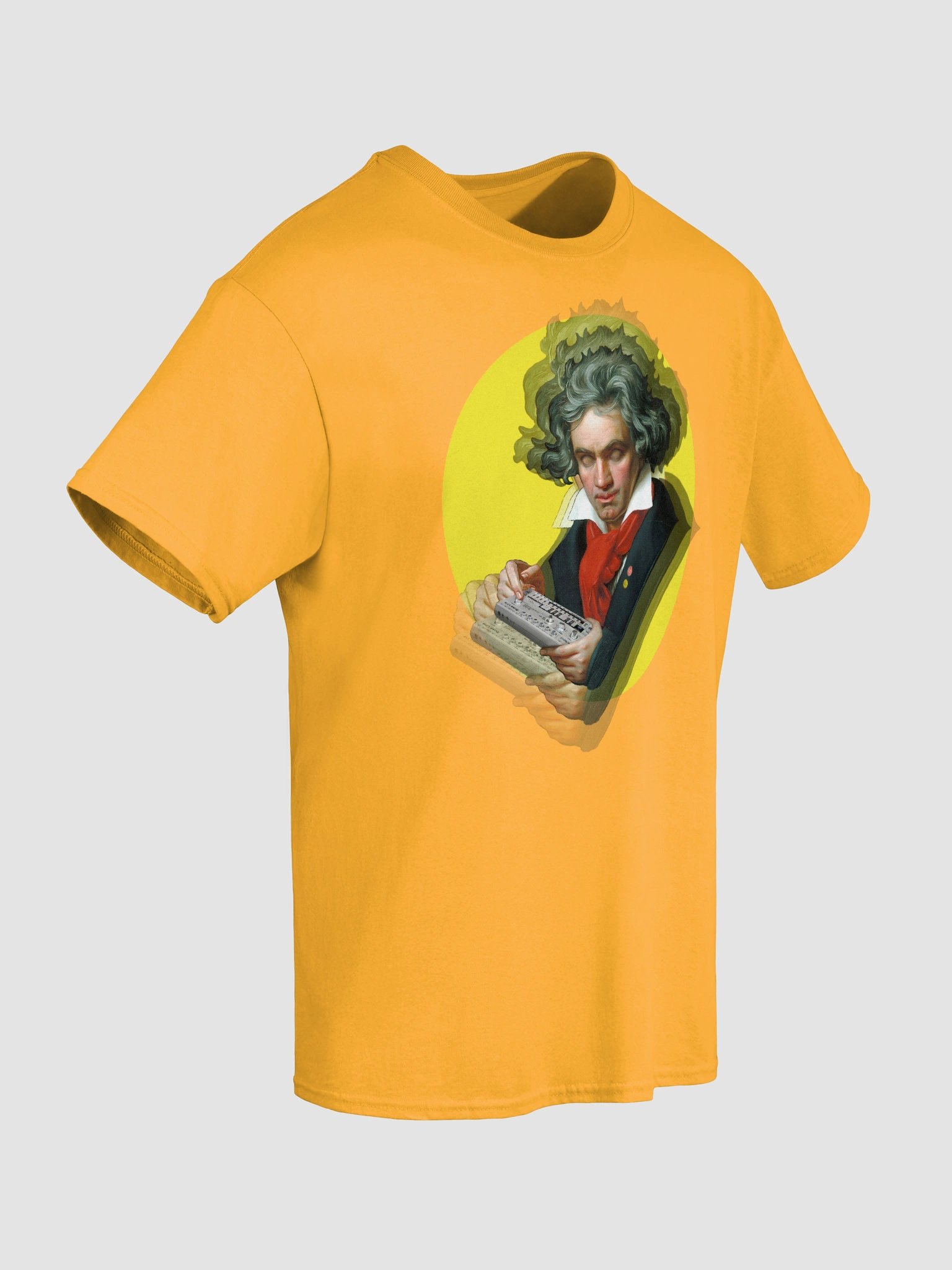 Roland van Beethoven by Frank Fonik (TB 303), Techno EDM Unisex t-shirt product image (8)