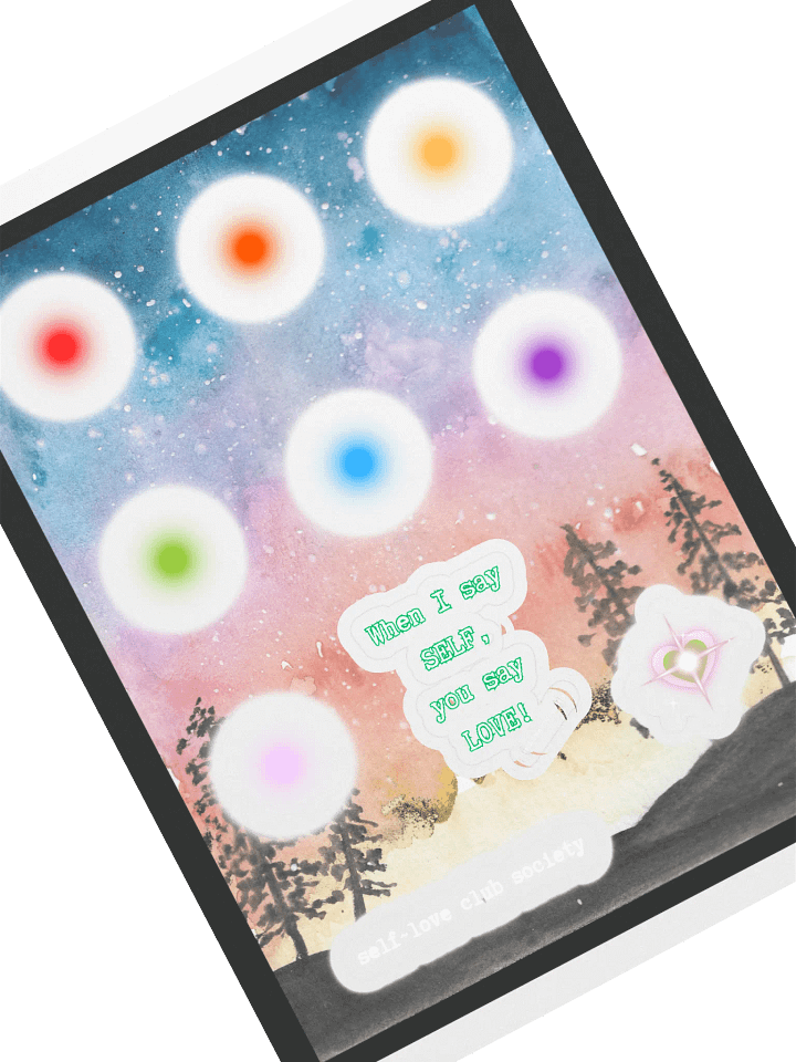 Chakra Sticker Pack | Self Love Club Society product image (1)