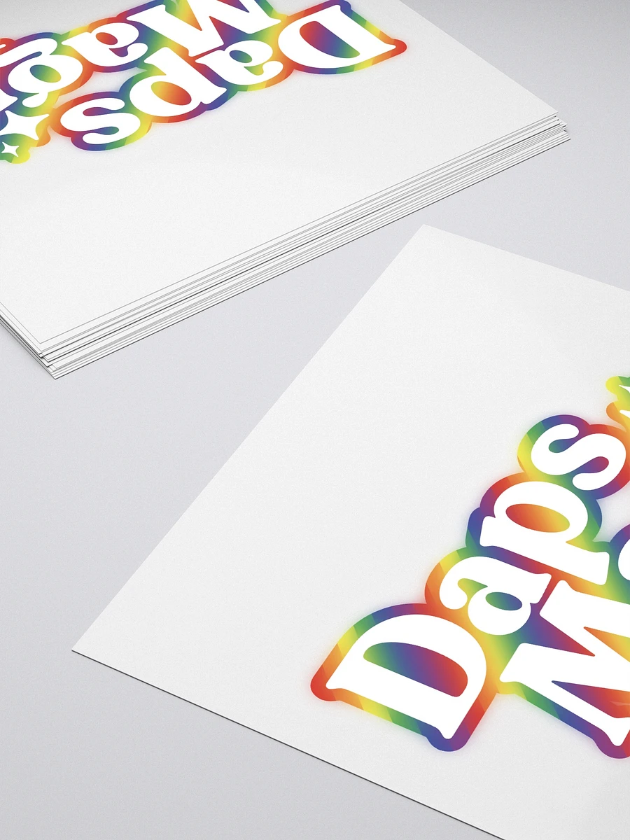 Daps Pride Sticker product image (4)