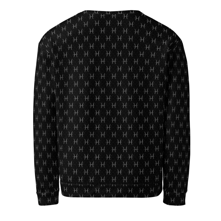 Pisces, Guided by the Stars, Black Sweatshirt product image (2)