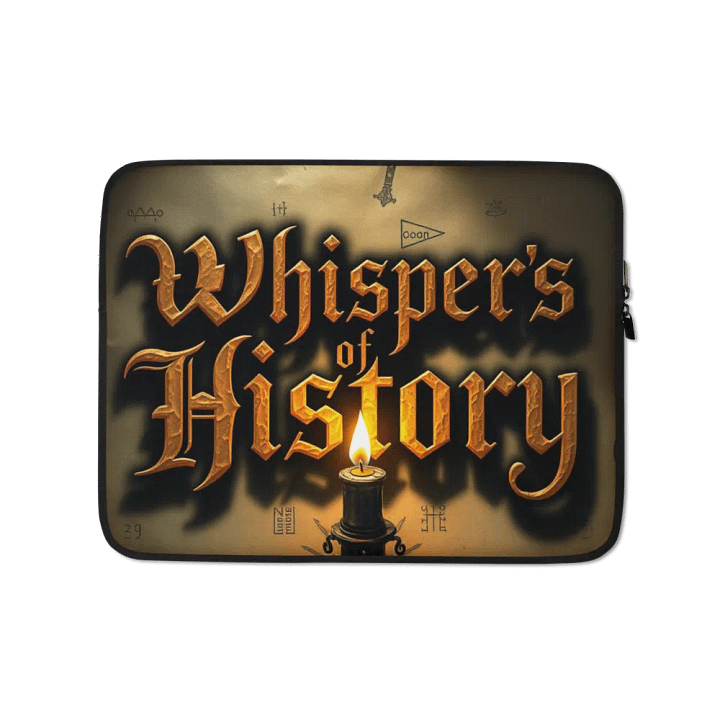 Whisper's of History Laptop Sleeve product image (1)