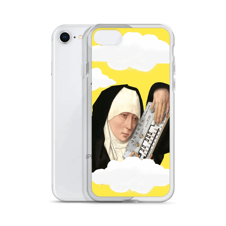 Mater Dolorosa meets Roland TB 303 by Frank Fonik, Techno EDM Clear Case for iPhone® product image (51)