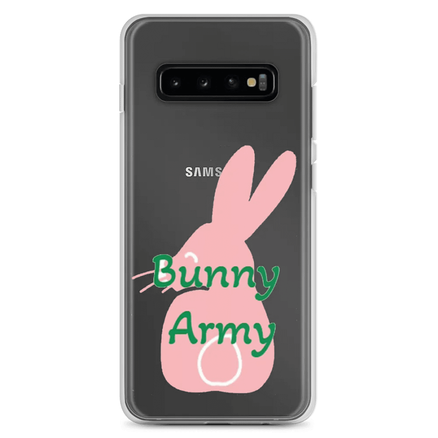 Bunny Army Samsung clear case product image (2)