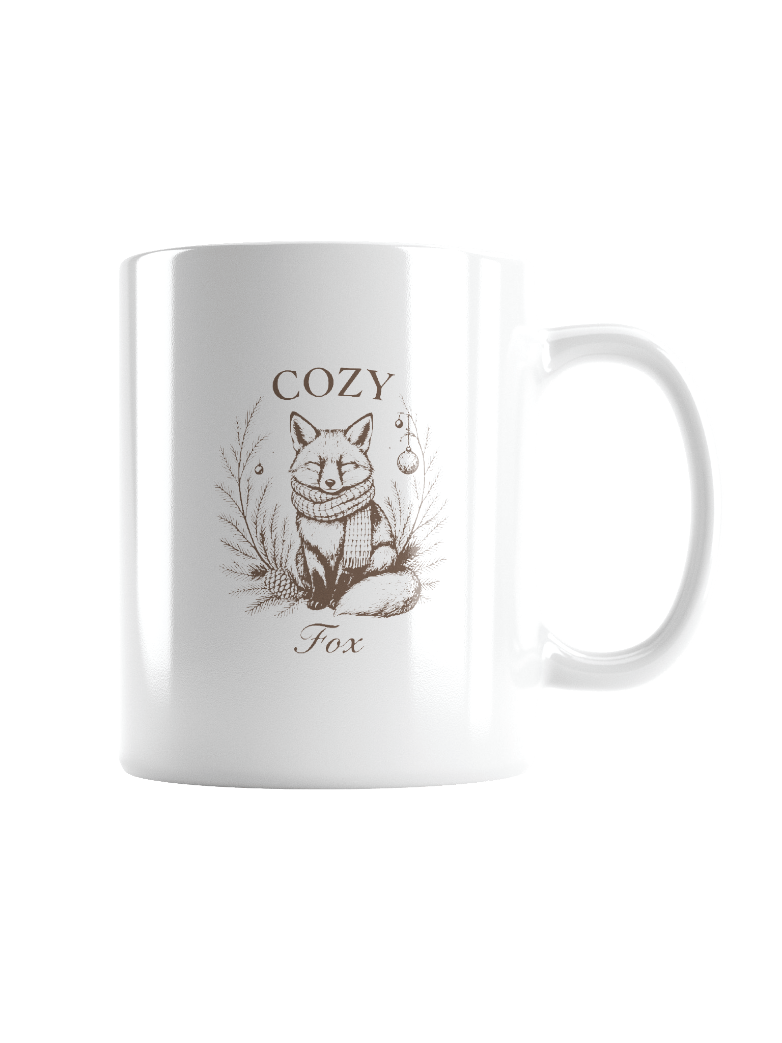 Cozy Fox Vintage Christmas Mug product image (2)