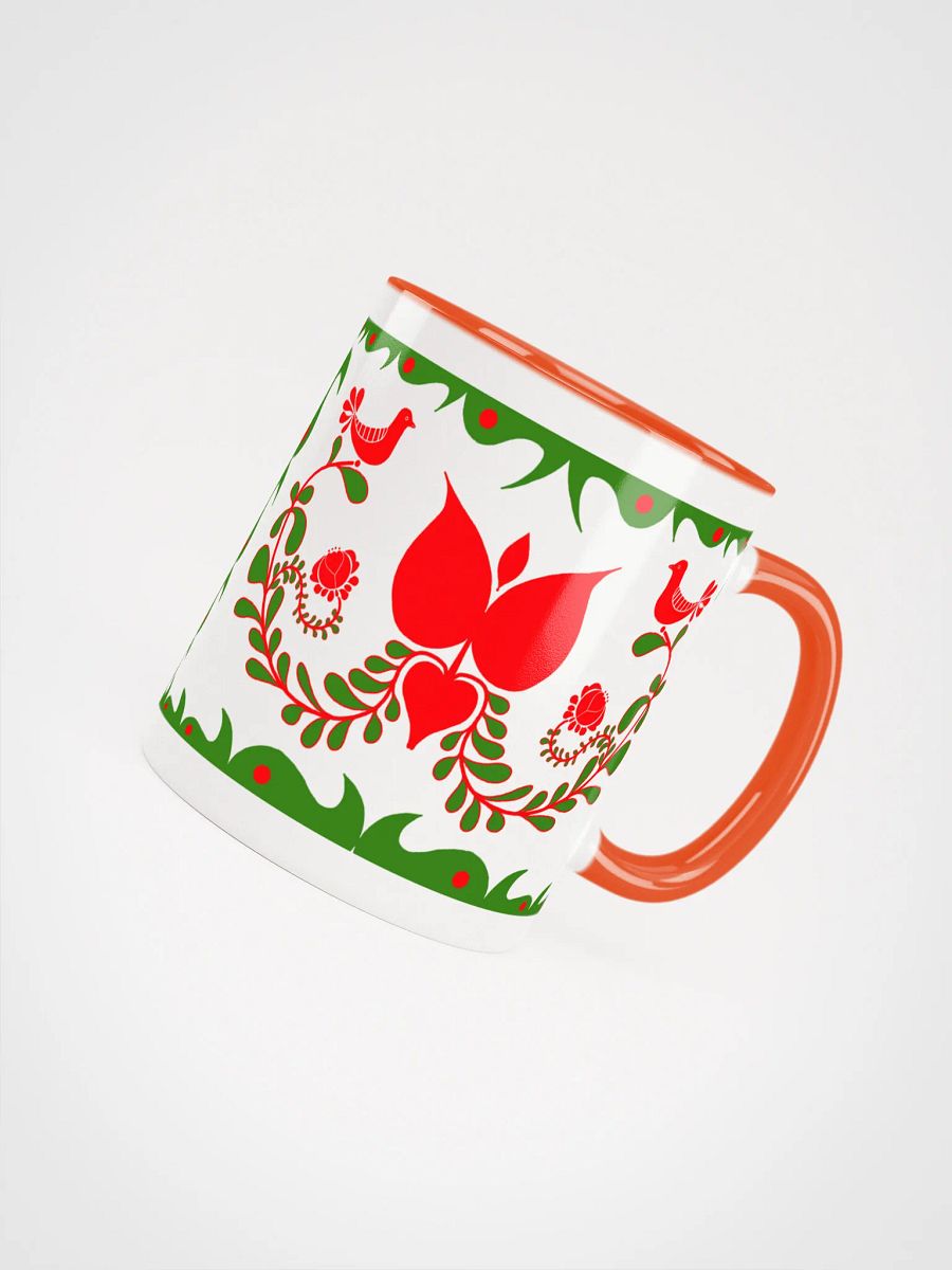 Hungarian Festive Folk Art Ceramic Mug product image (4)