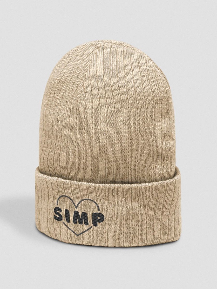 Simp (Black Text) Beanie product image (6)
