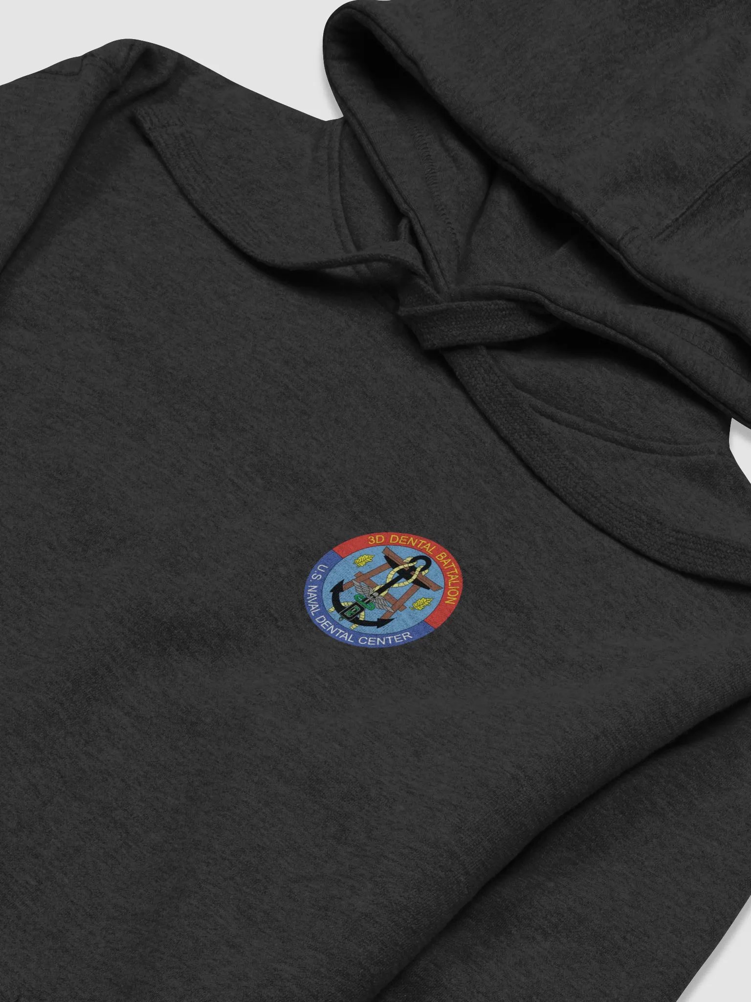 3rd Dental Battalion Dark Hooded Sweatshirt product image (3)