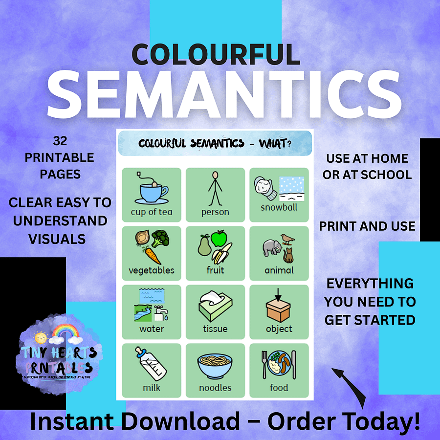 Colourful Semantics Posters Icon Card Packs | 36 Pages of Who, What Doing, Where, Describe Worksheets & Visuals | SEN, SLT, EYFS, Speech product image (4)