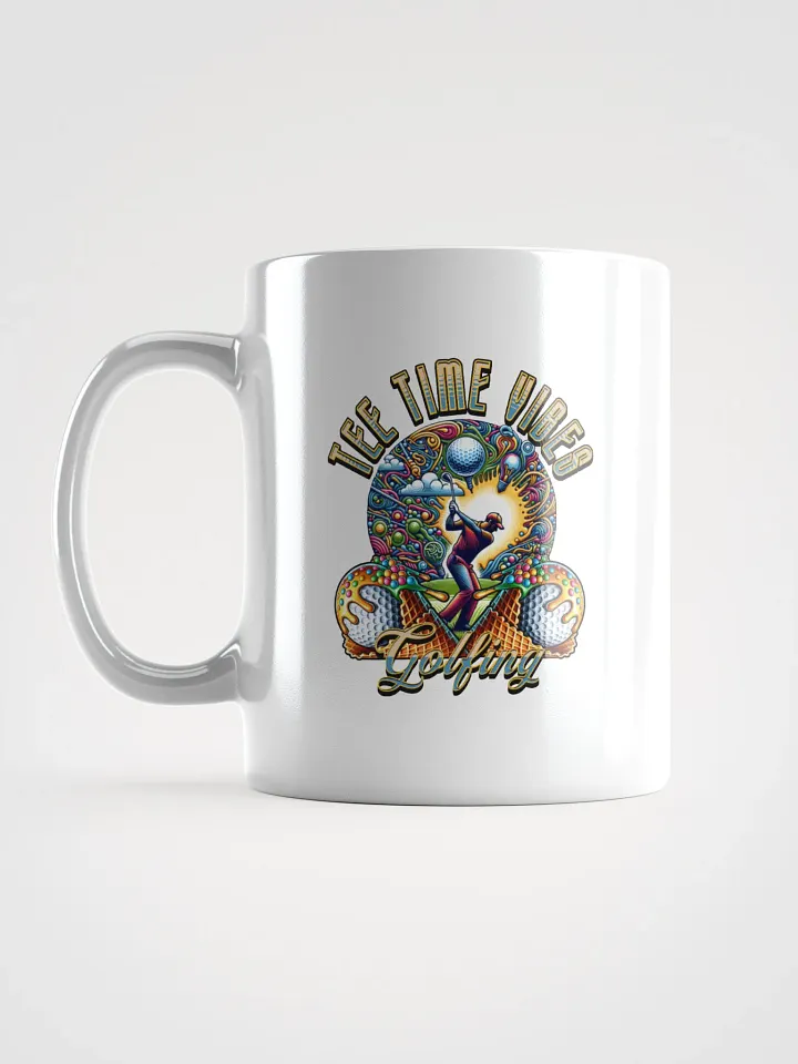 Tee Time Vibes Golfing Mug product image (1)