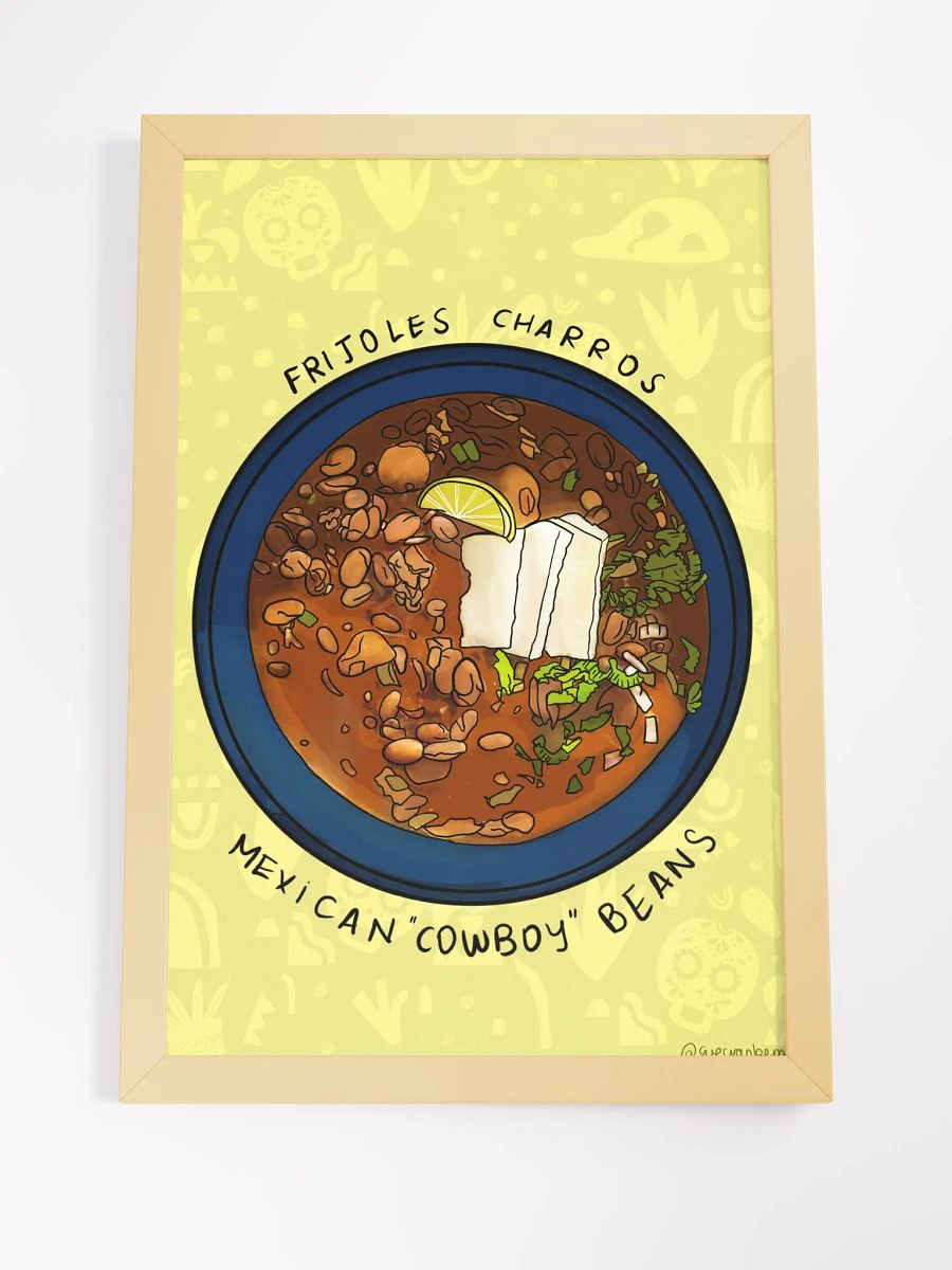 Frijoles Charros Framed Poster product image (4)