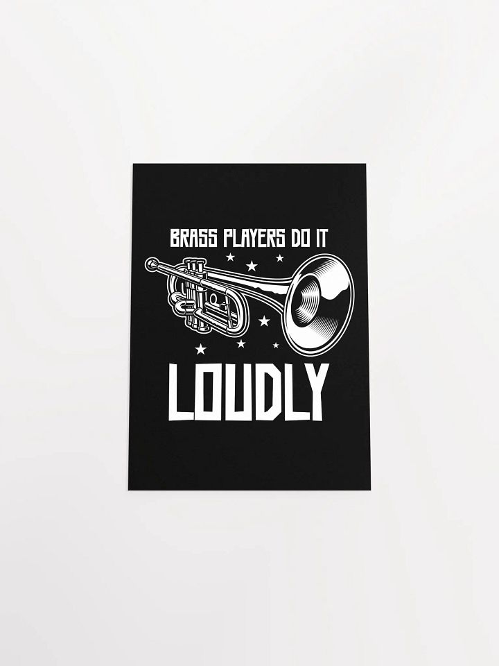 Brass Players Do It Loudly: A Poster for Music Lovers product image (1)