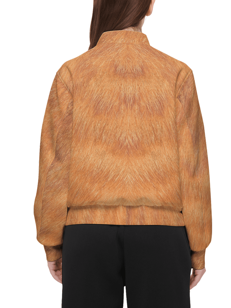 Orange Cat Premium Bomber Jacket (Unisex) product image (7)