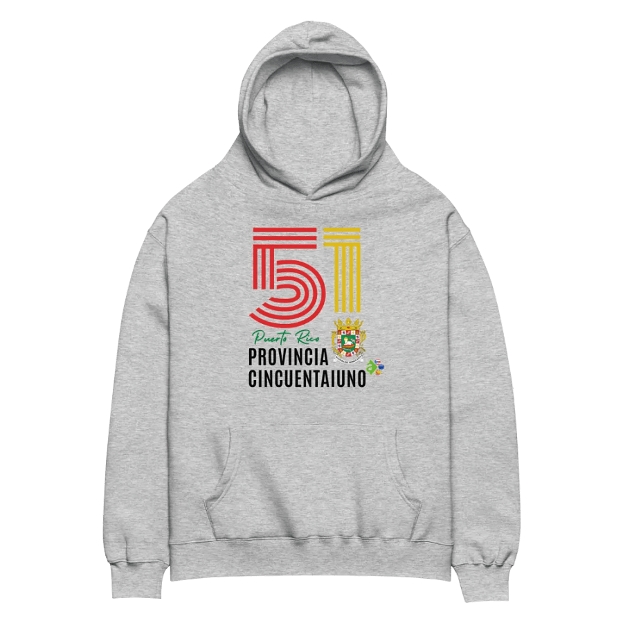 Sudadera con capucha gris - Provincia 51 Puerto Rico España product image (4)