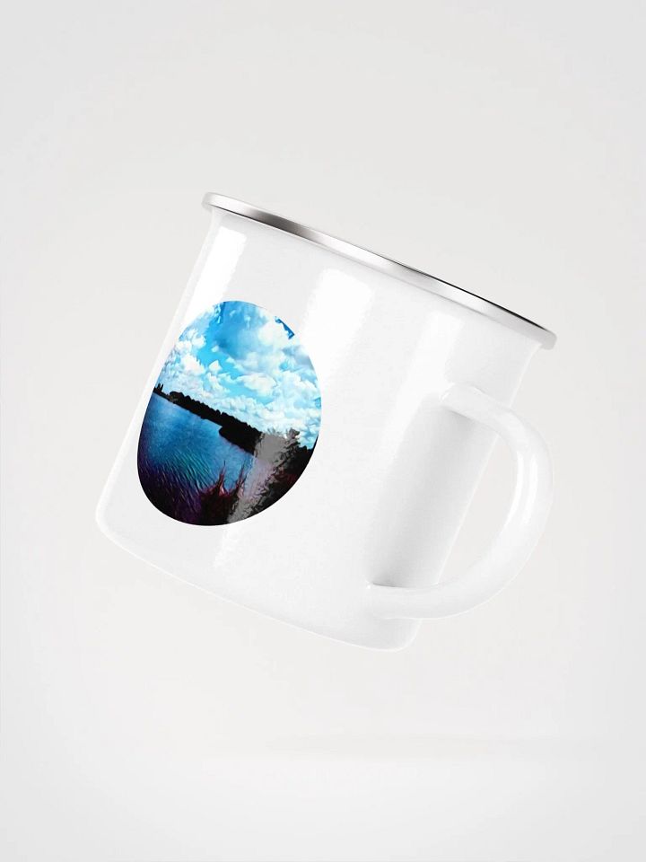 Happy Place Enamel Mug product image (2)
