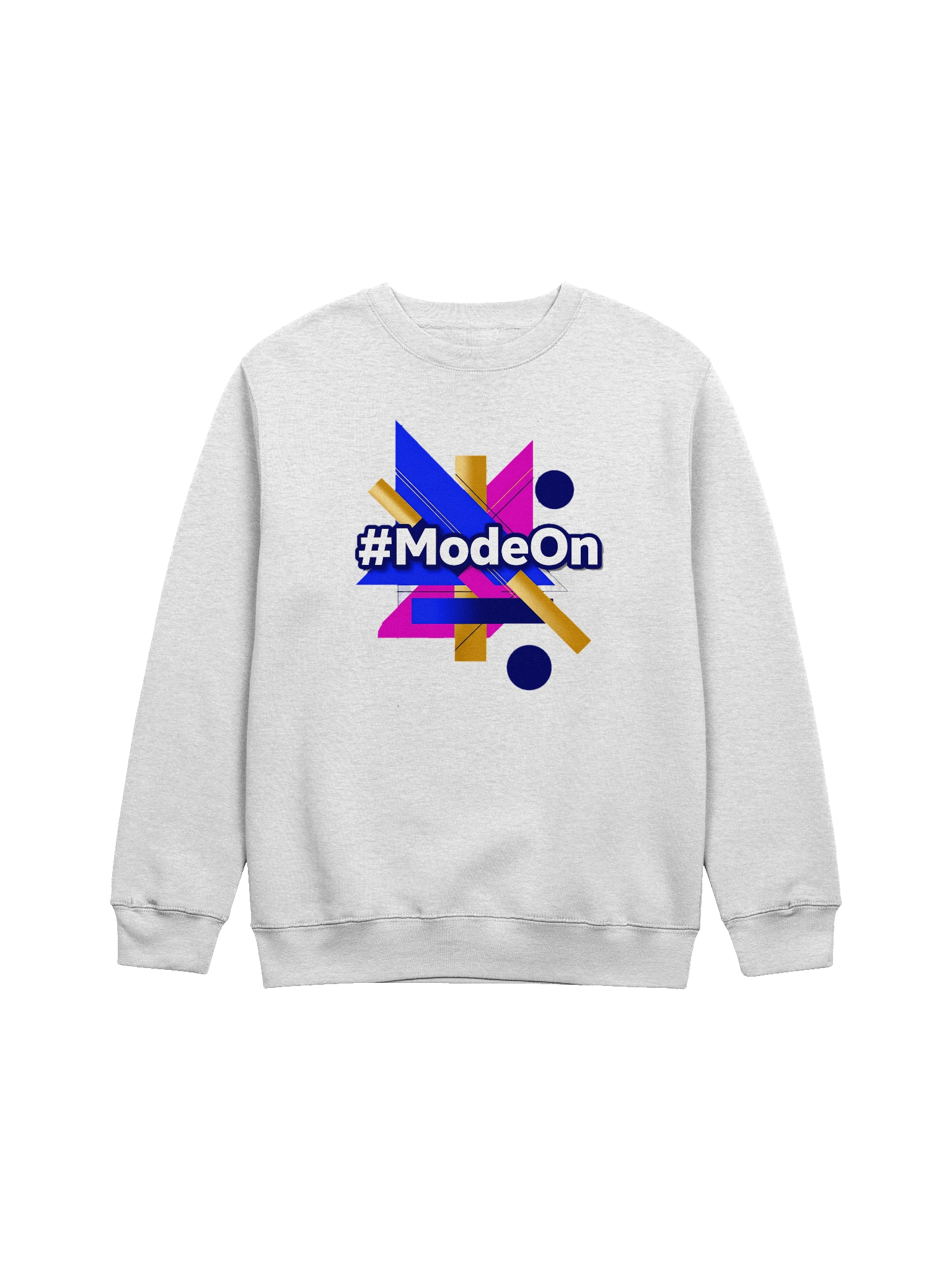 Hashtag #ModeOn Vibes Crewneck Sweatshirt product image (5)