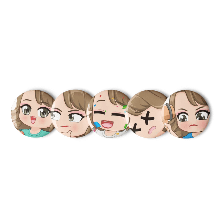 Emote Buttons Set 5 product image (2)