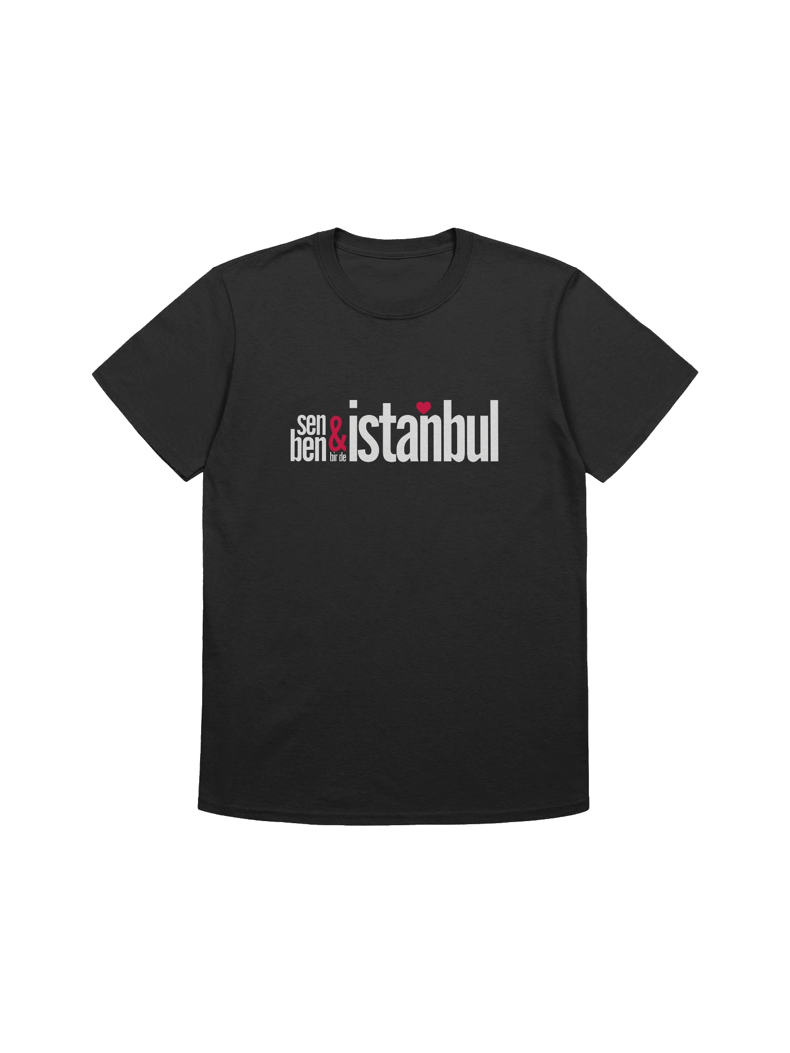 İstanbul'un Yumuşak Ritmi: "Sen & Ben Bir de İstanbul" Tasarımlı Gildan Softstyle Tişört product image (1)