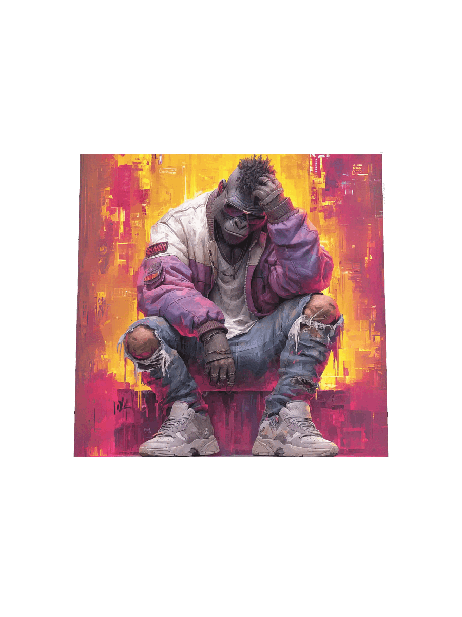Urban Gorilla Matte Poster product image (4)
