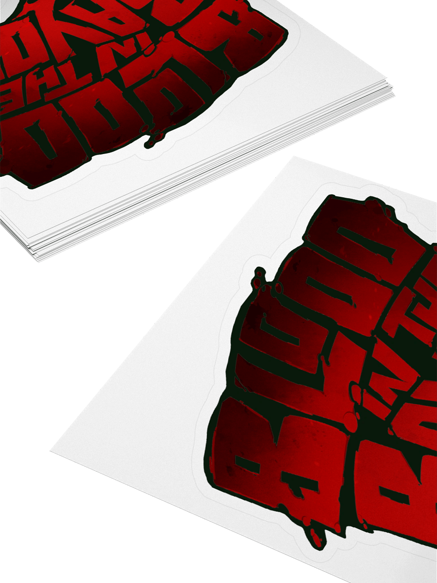 Blood in the Bayou Sticker Logo product image (4)