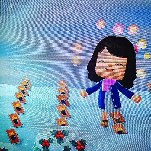 Playing animal crossing right now.
Come visit my island for flowers, music albums, and diys :)

Twitch.tv/claraaadays
.
.
.
....