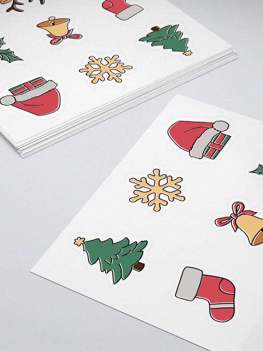 Cute Christmas Stickers for Cards – Festive Xmas Stickers for Holiday Projects, Scrapbooking & Gifts product image (2)