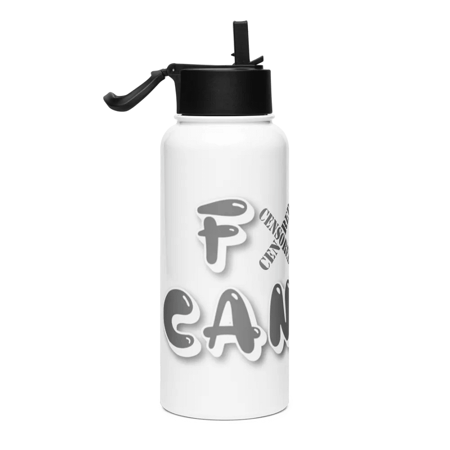 Bold Statement Stainless Steel Water Bottle product image (4)