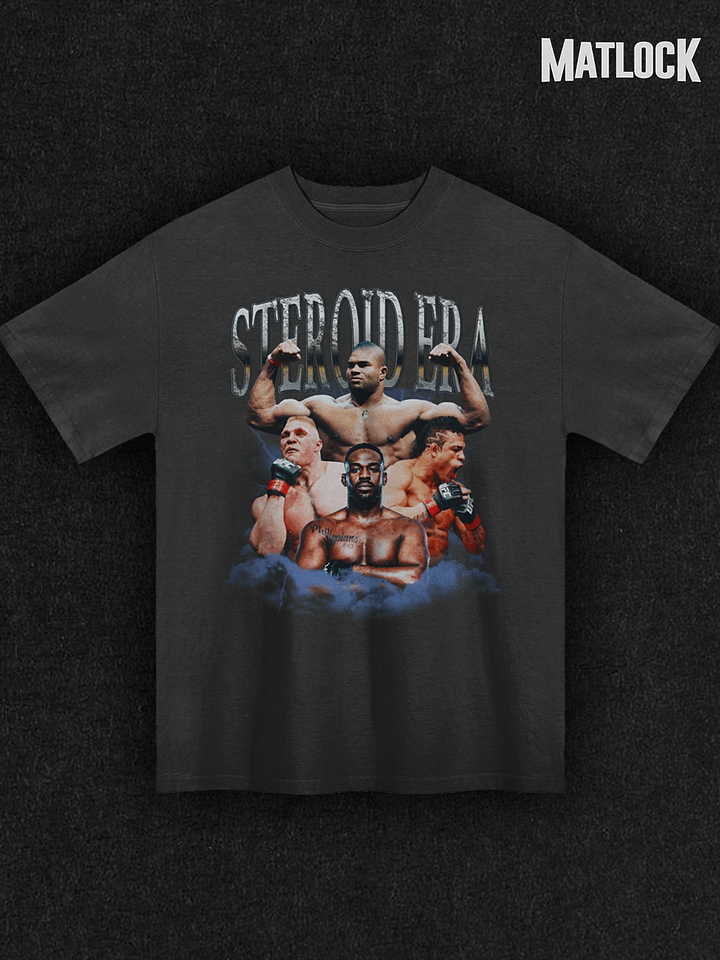 MMA Steroid Era | Oversized Faded T-Shirt product image (1)