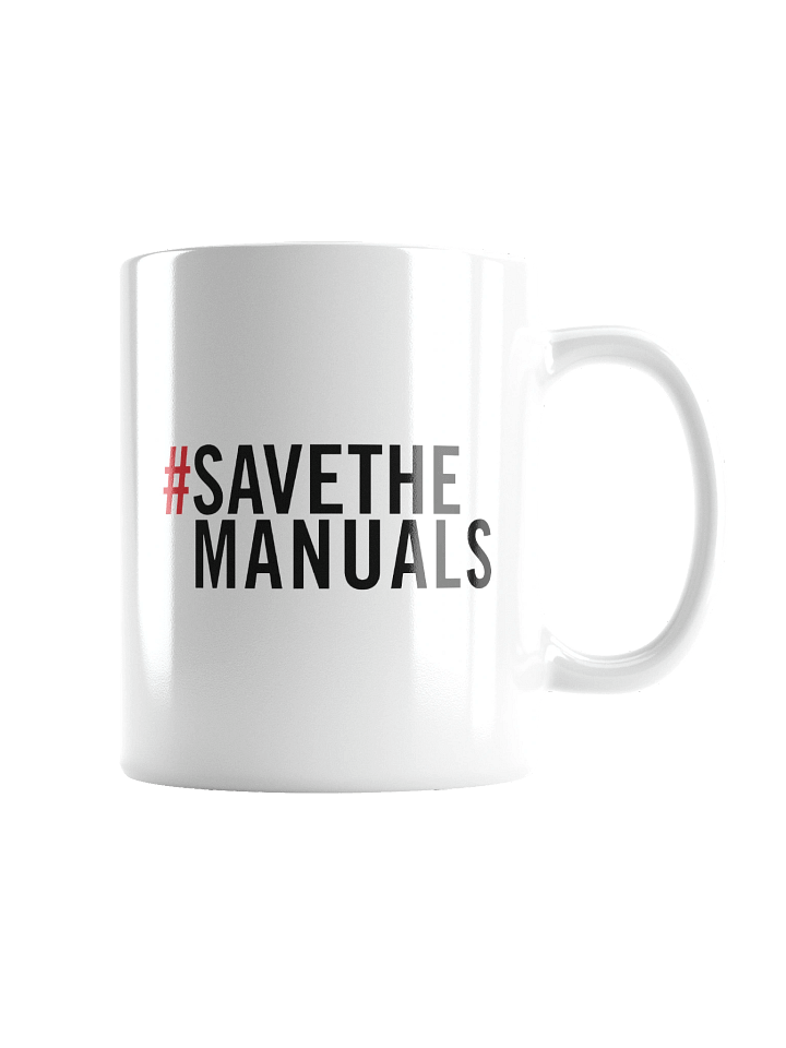 The Daily Driver (#SAVETHEMANUALS Mug) product image (4)