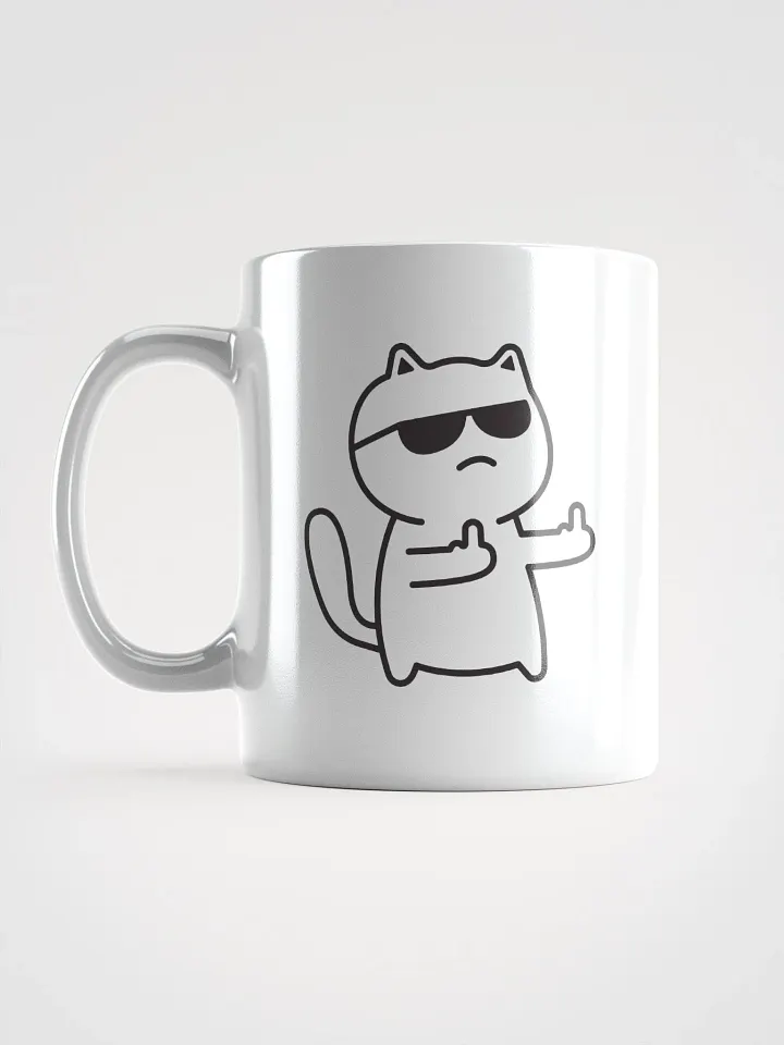 Sassy Cat Middle Finger Mug product image (1)