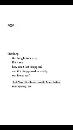 When your 💔 📚 Music by Hriday Talur feat. Hylia ❤️🎶

Would you read this book?

Book: 'Tough Skins, Tender Hearts' by Sameer ...