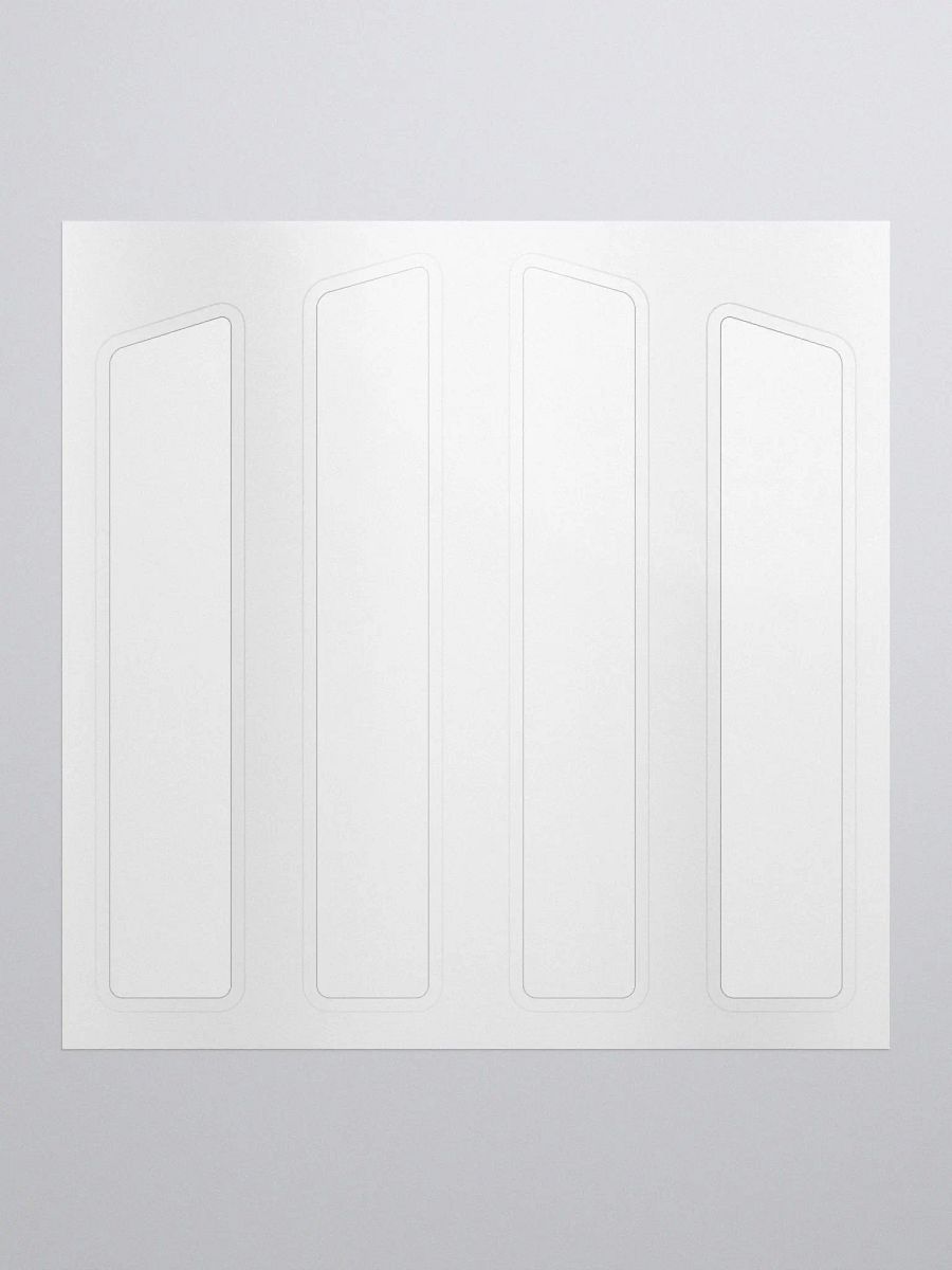 HFG Grill Logo Sticker (White) product image (1)