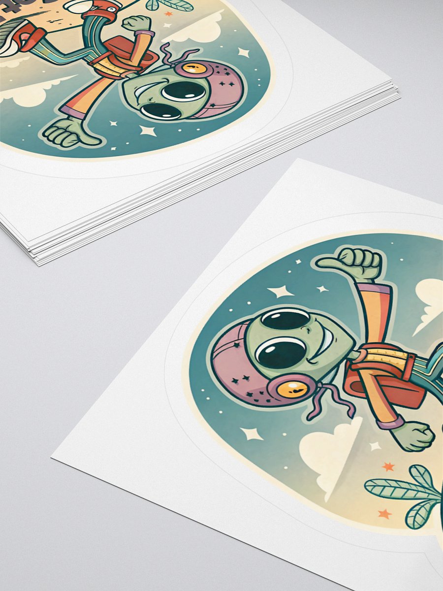 alien Hitch hiker You Got This Sticker product image (12)