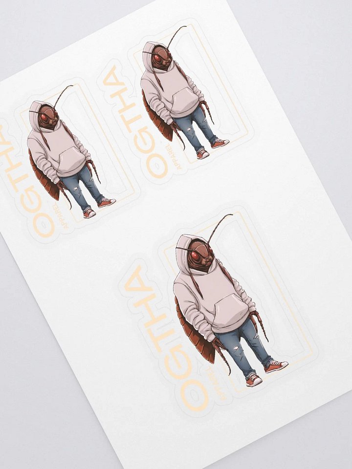 Ogtha Apparel Version 2 Stickers product image (1)