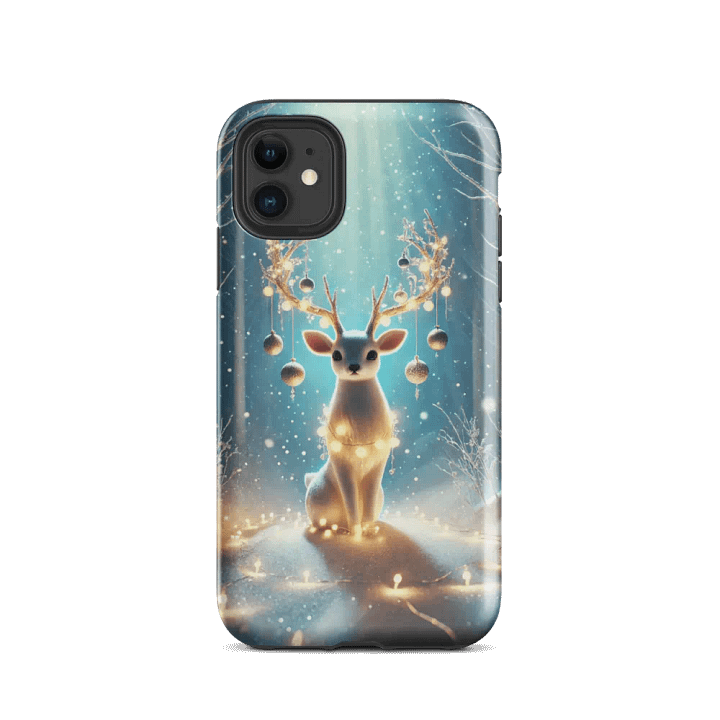Enchanted Reindeer iPhone Tough Case – Holiday Elegance product image (24)