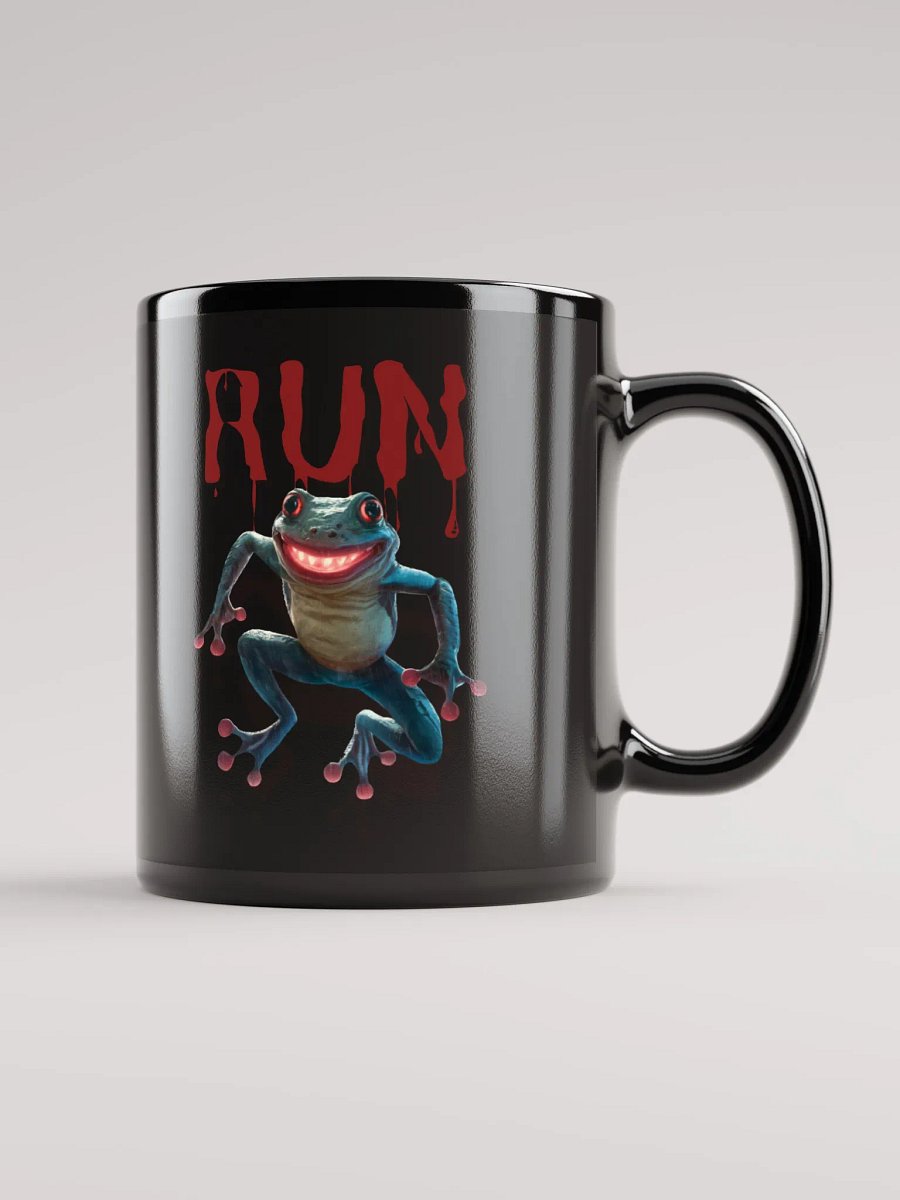 Scary Frog Black Mug product image (1)