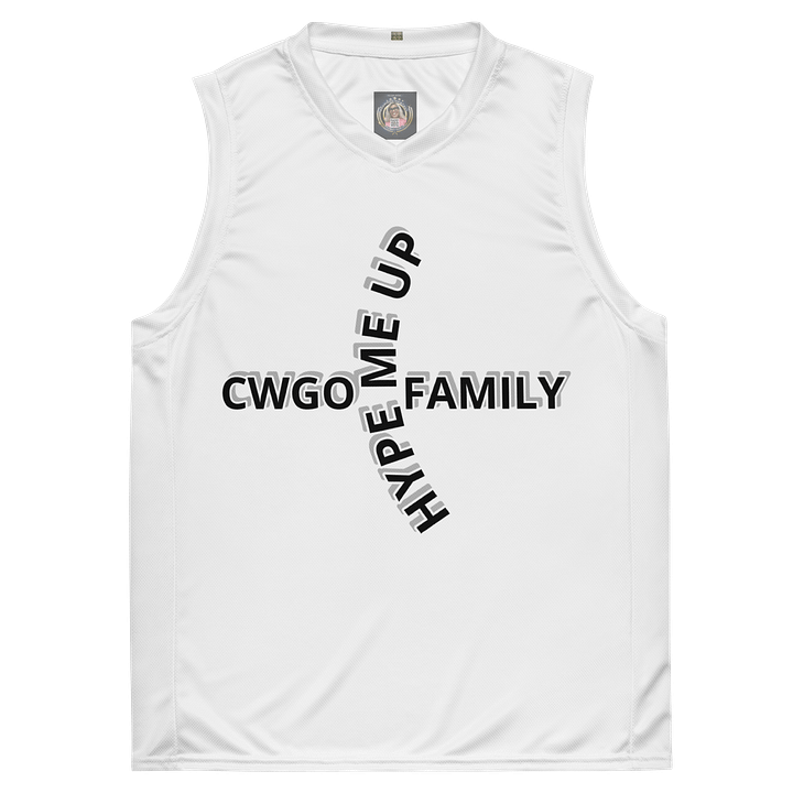 Cyntwhatsgoingon Hype me Up CWGO FamilyCoolMax Recycled Unisex Basketball Jersey product image (2)