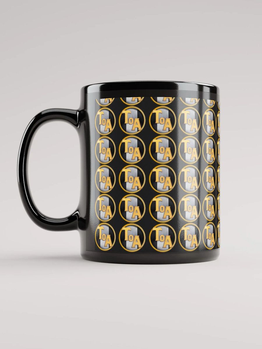 Tournament of Ages - Small Logo - Black Glossy Mug product image (6)