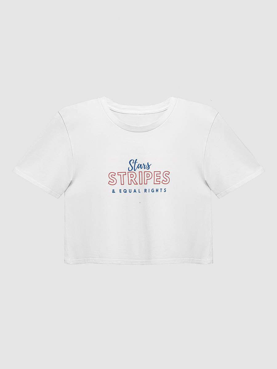 Stars, Stripes & Equal Rights Cropped Tee product image (1)