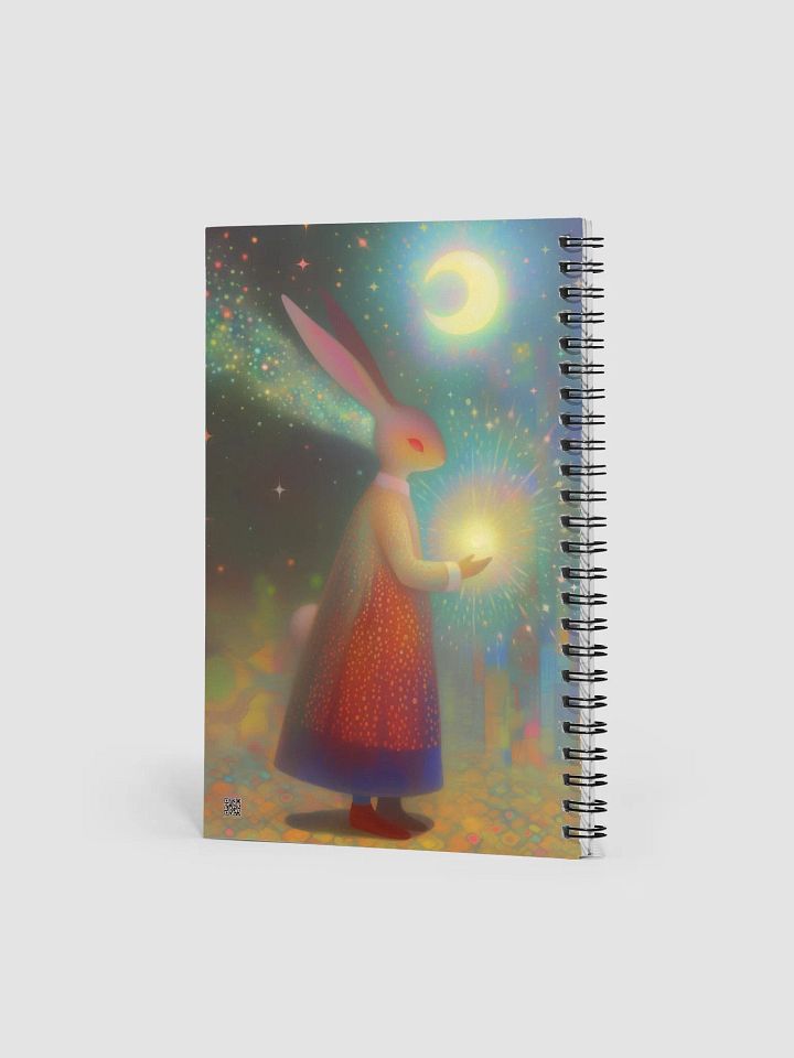 Mystical Rabbit Dreams Spiral Notebook product image (2)