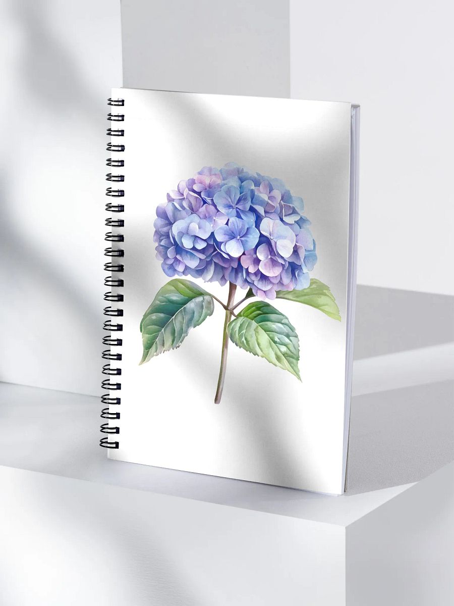 Hydrangea Dreams Spiral Notebook product image (4)