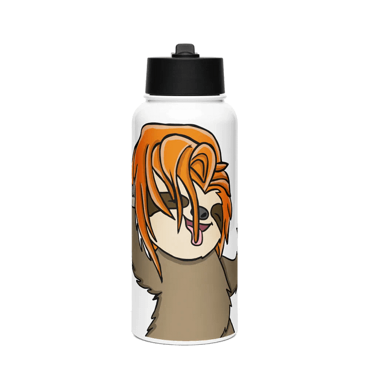 Stainless Steel Water bottle With Straw - Rock product image (1)