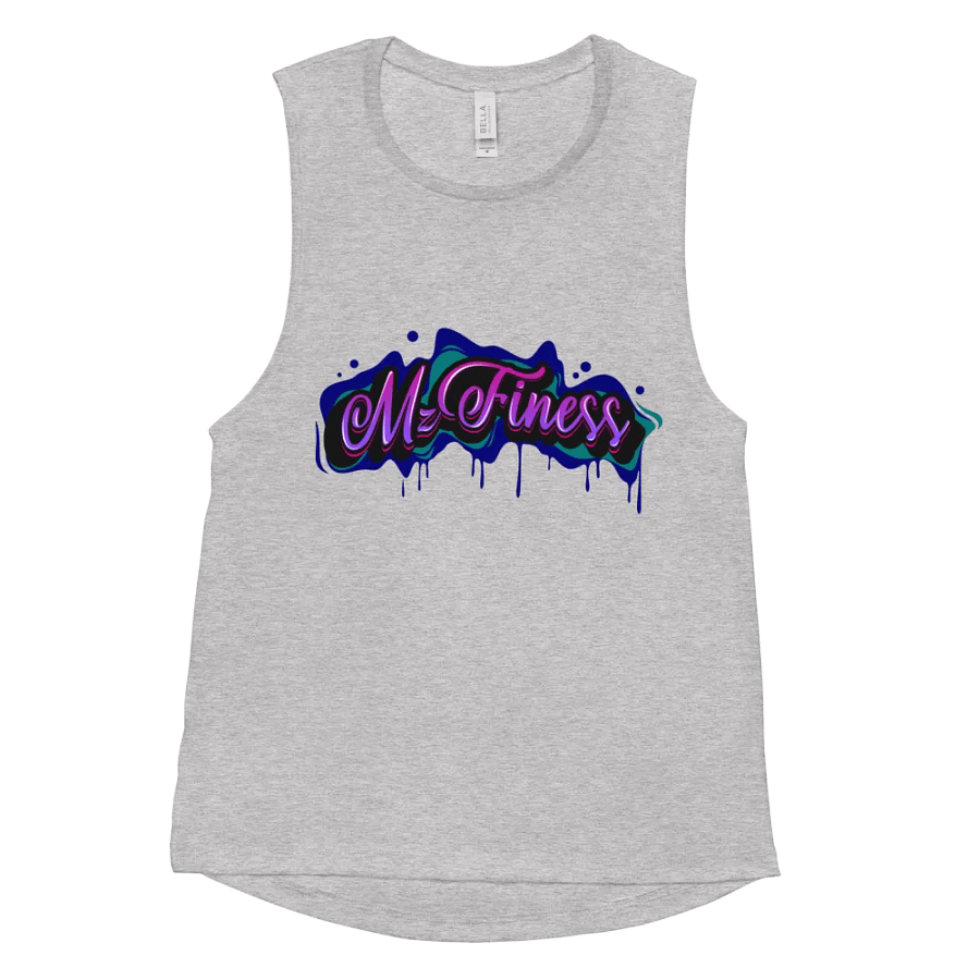 Neon Glow MzFiness Logo Tank product image (11)