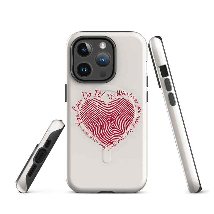 You can do it! Motivational MagSafe® Tough Case for iPhone® product image (2)
