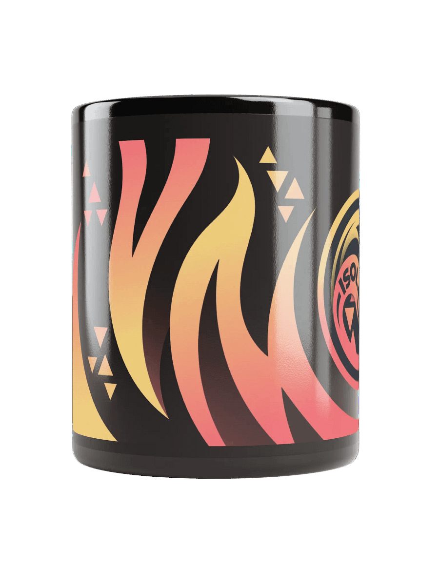 ISOL▲TION — 2024 LOGO — MUG — BLACK product image (3)