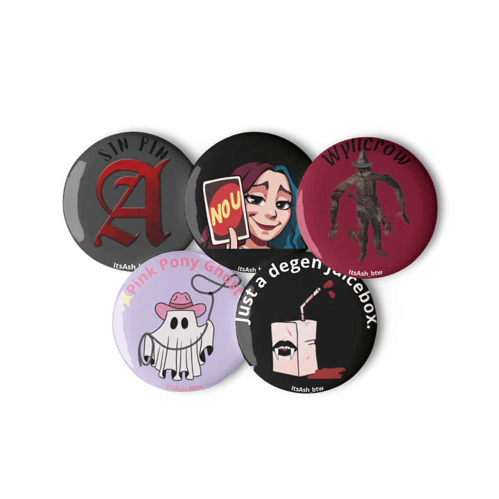 Random Emote Pin Set product image (2)